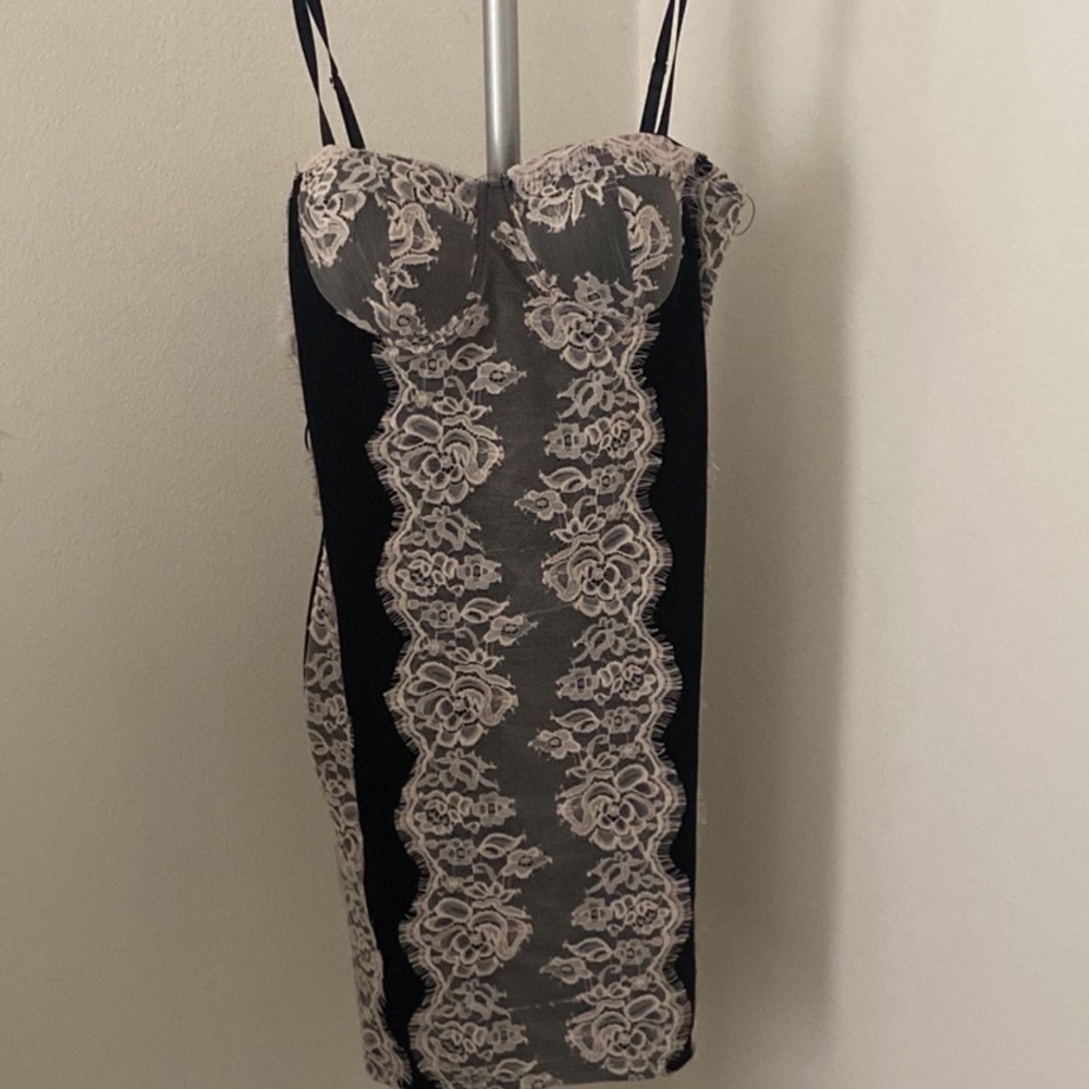 Black Lace Dress size Medium - Picture 1 of 2